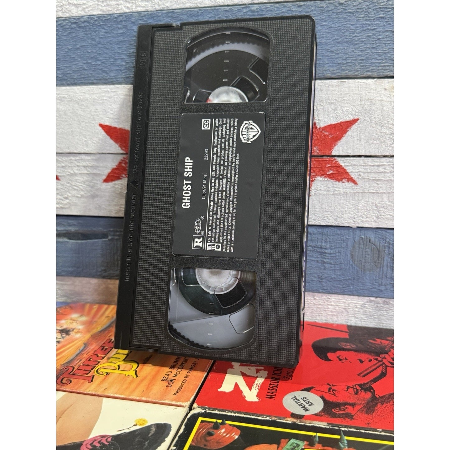Ghost Ship VHS 2002 Horror Warner Bros Video