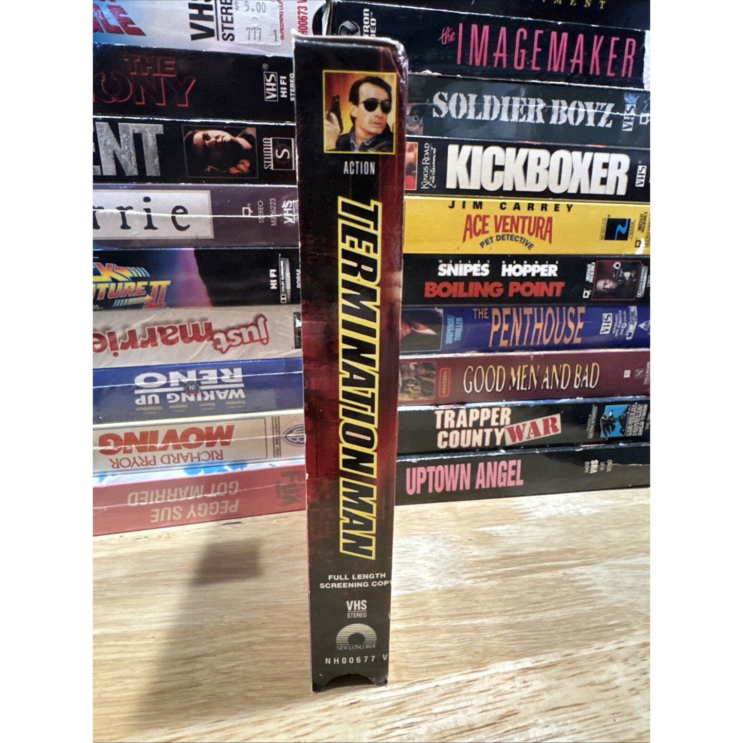 Termination Man Promo Screener - VHS Used