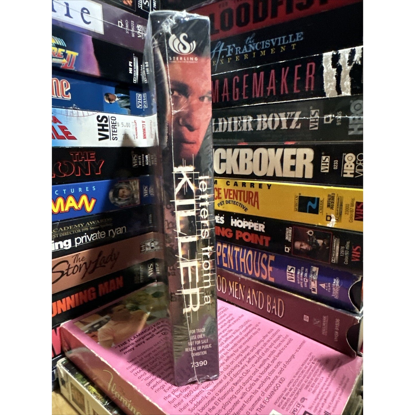 Letters from a Killer Promo Screener - VHS