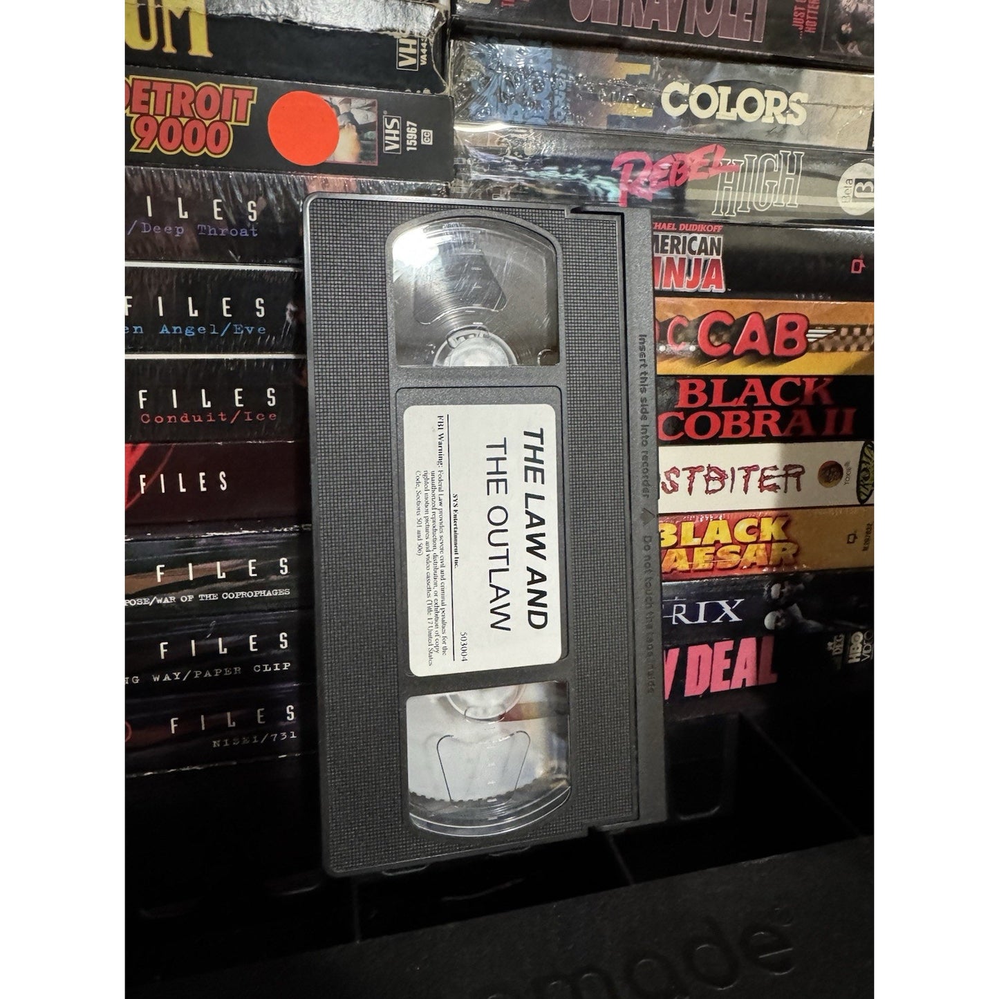 The Law and the Outlaw - VHS Used
