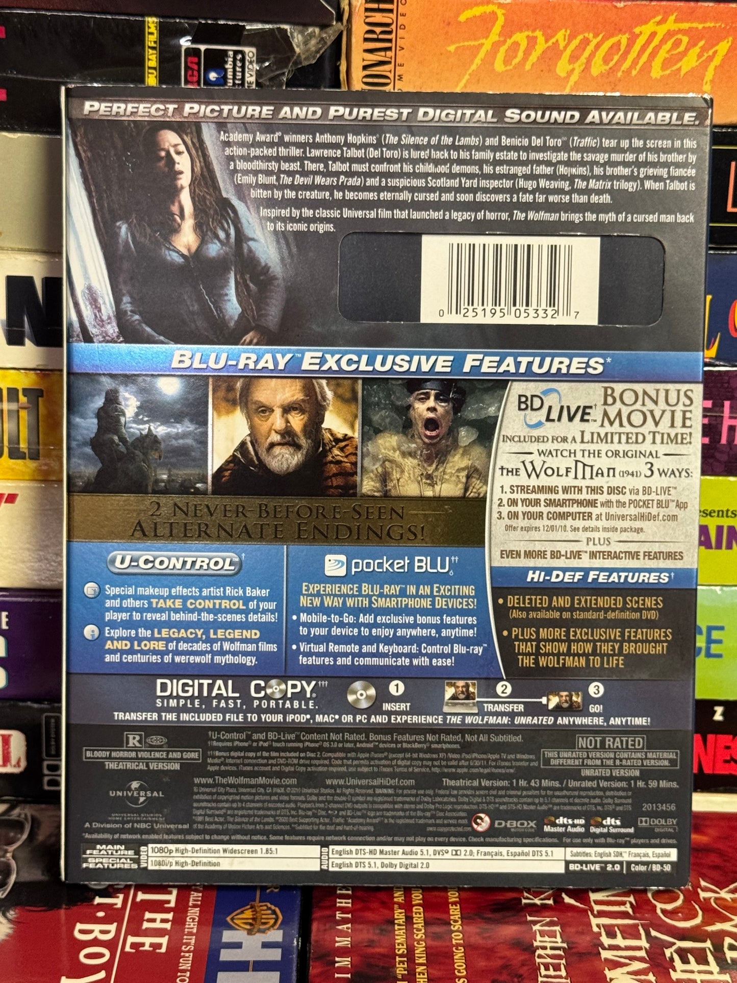 The Wolfman - Blu-Ray Used