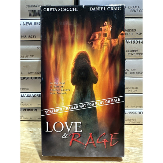Love & Rage Promo Screener - VHS Used