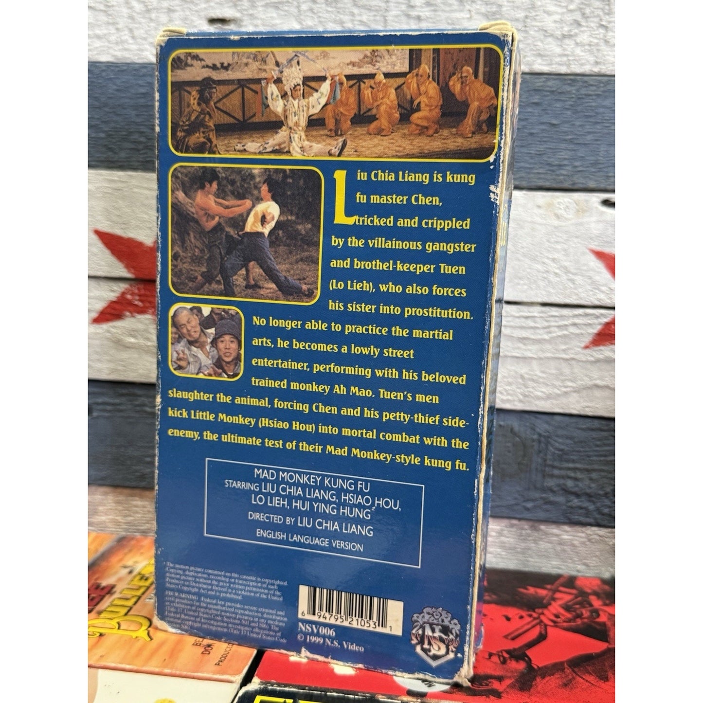 Mad Monkey Kung Fu - VHS Used