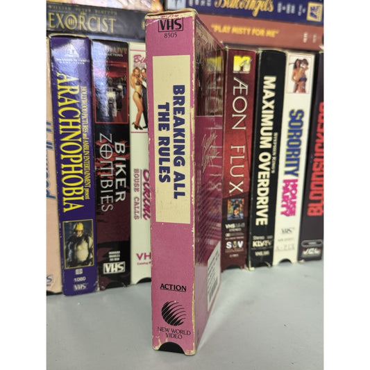 Breaking All The Rules -  New World Video VHS Used
