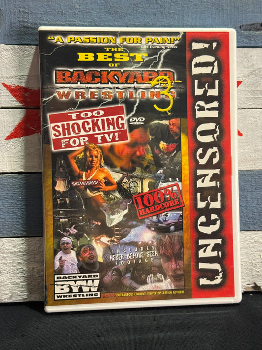 The Best Of Backyard Wrestling Volume 3 - DVD Used
