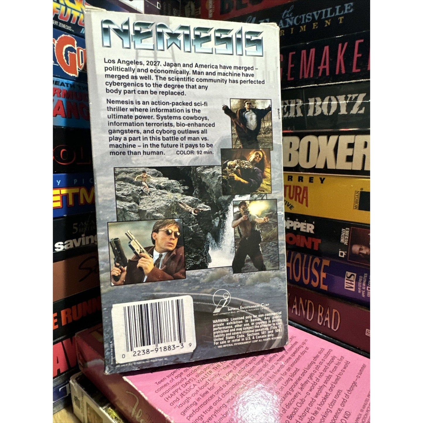 Nemesis - VHS Used