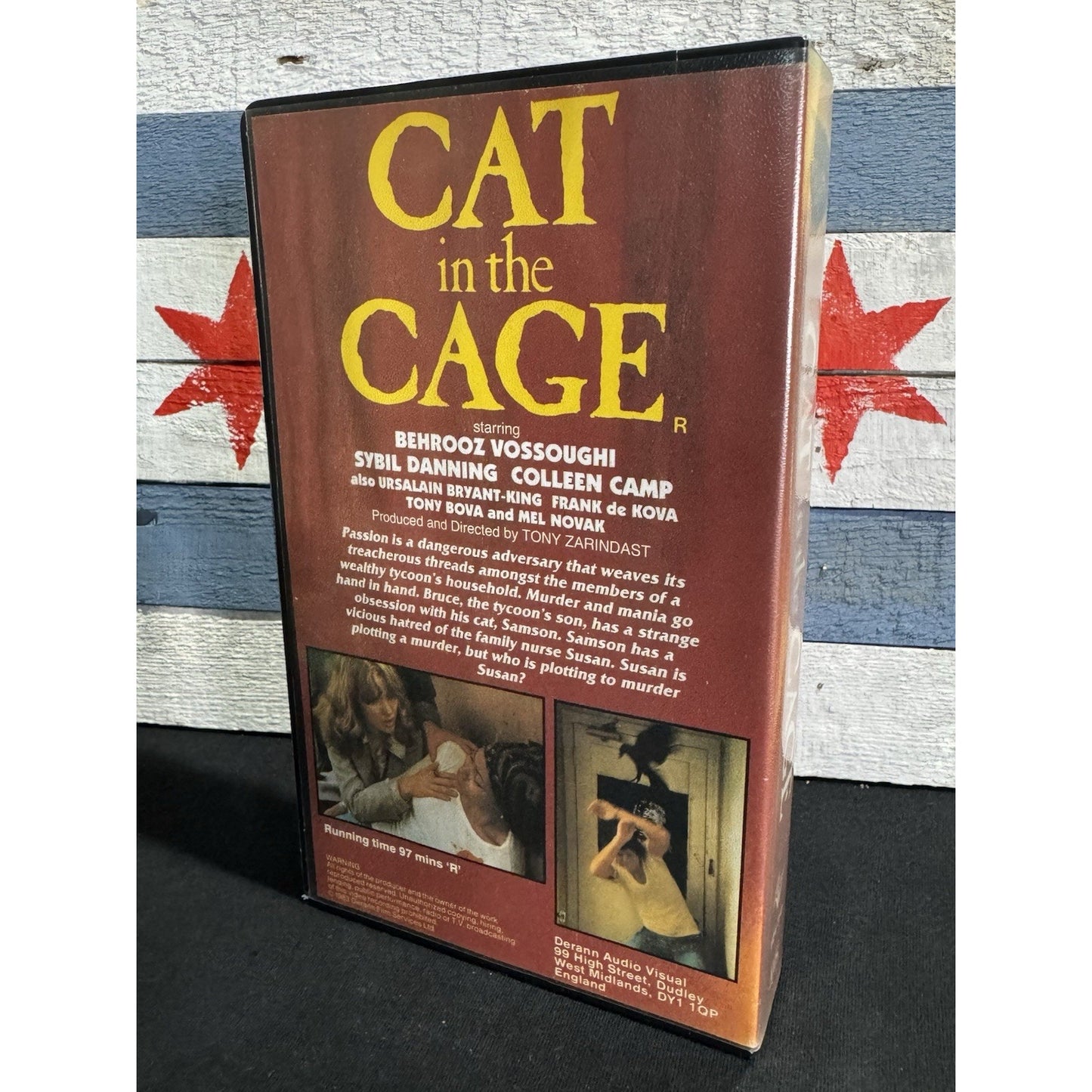 Cat In The Cage - VHS Used