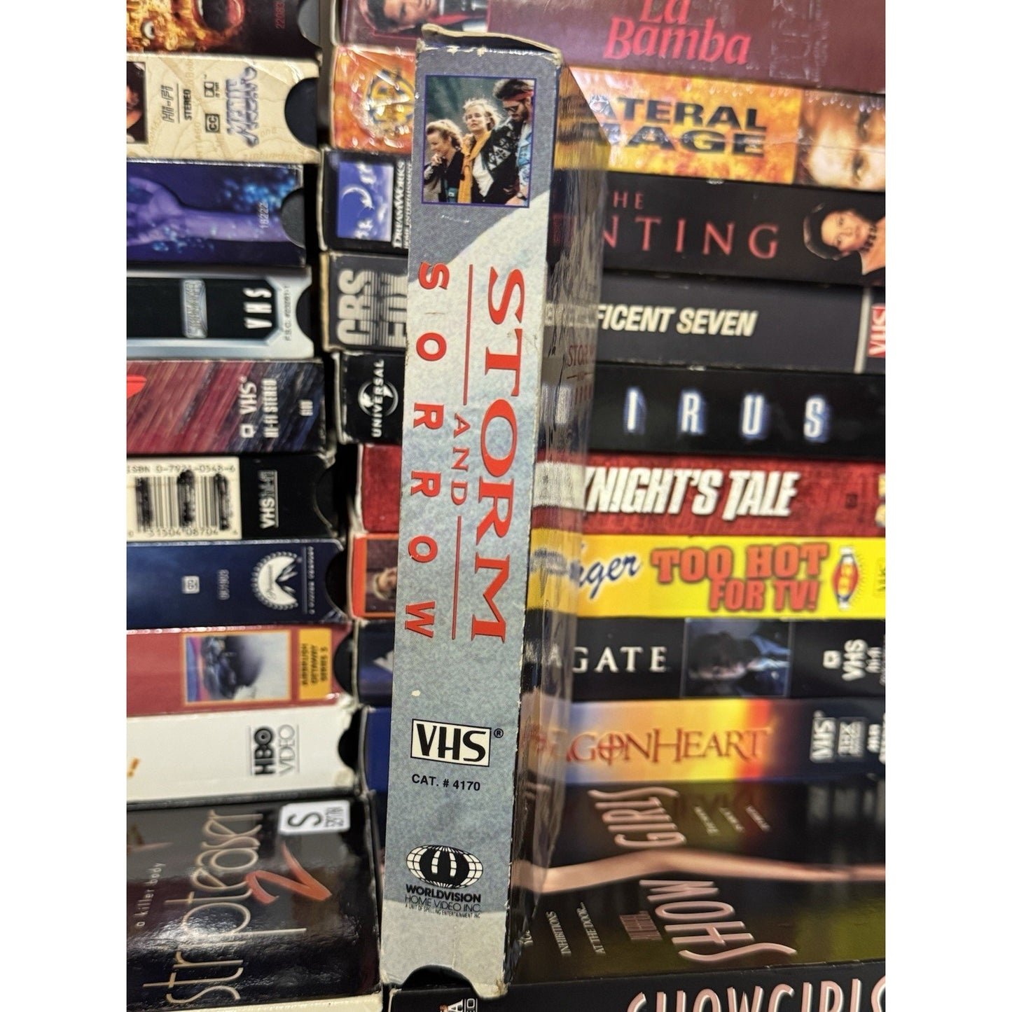 Storm And Sorrow Promo Screener - VHS Used