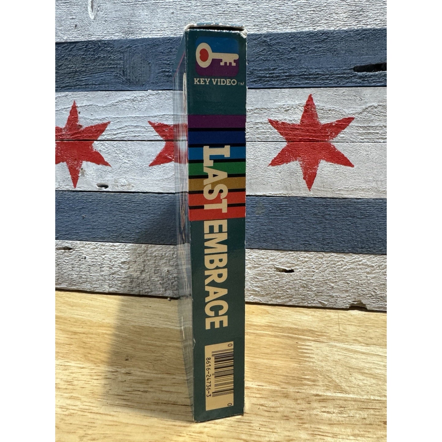 Last Embrace - Key Video VHS Used