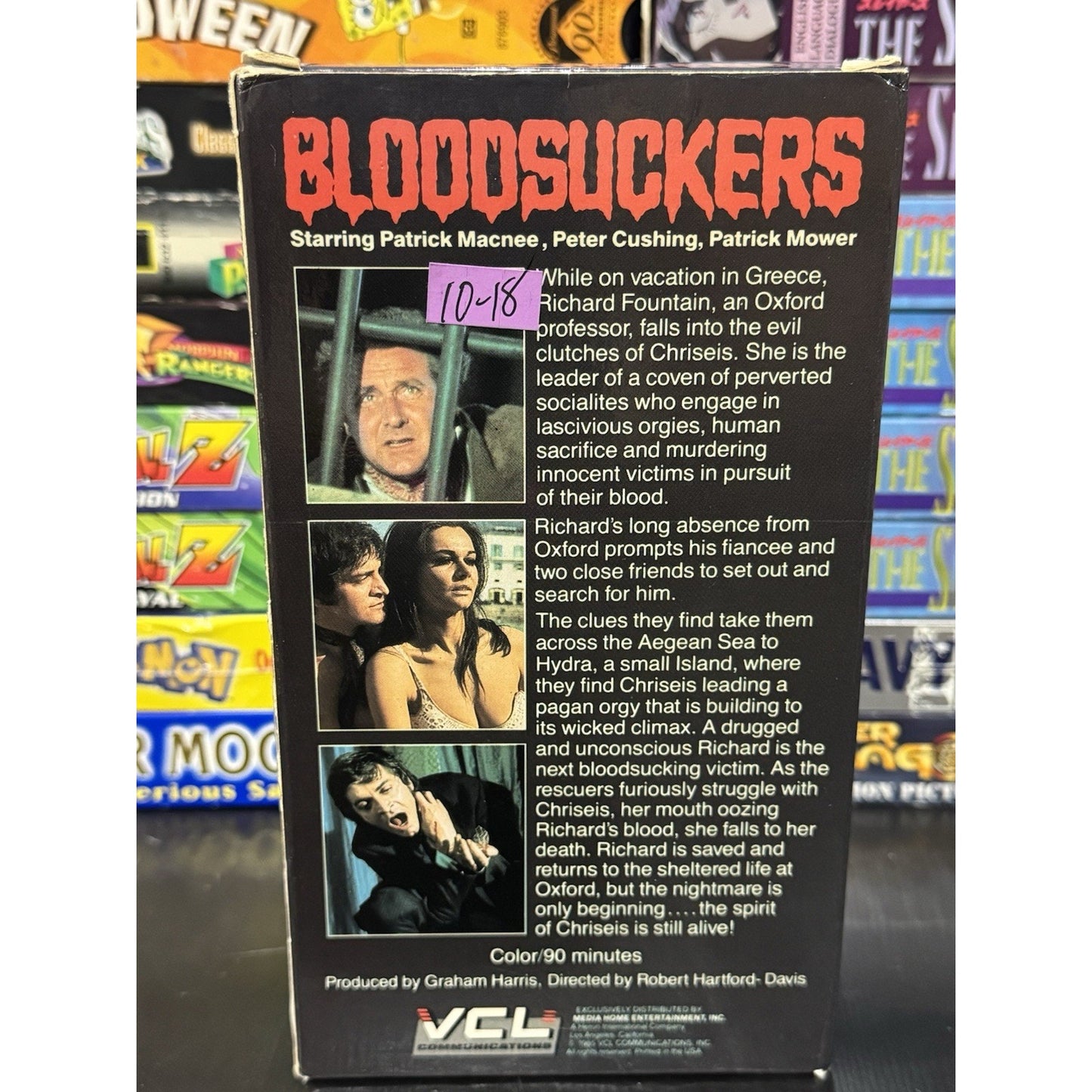 BloodSuckers (VHS, 1985) Peter Cushing - Horror VCL