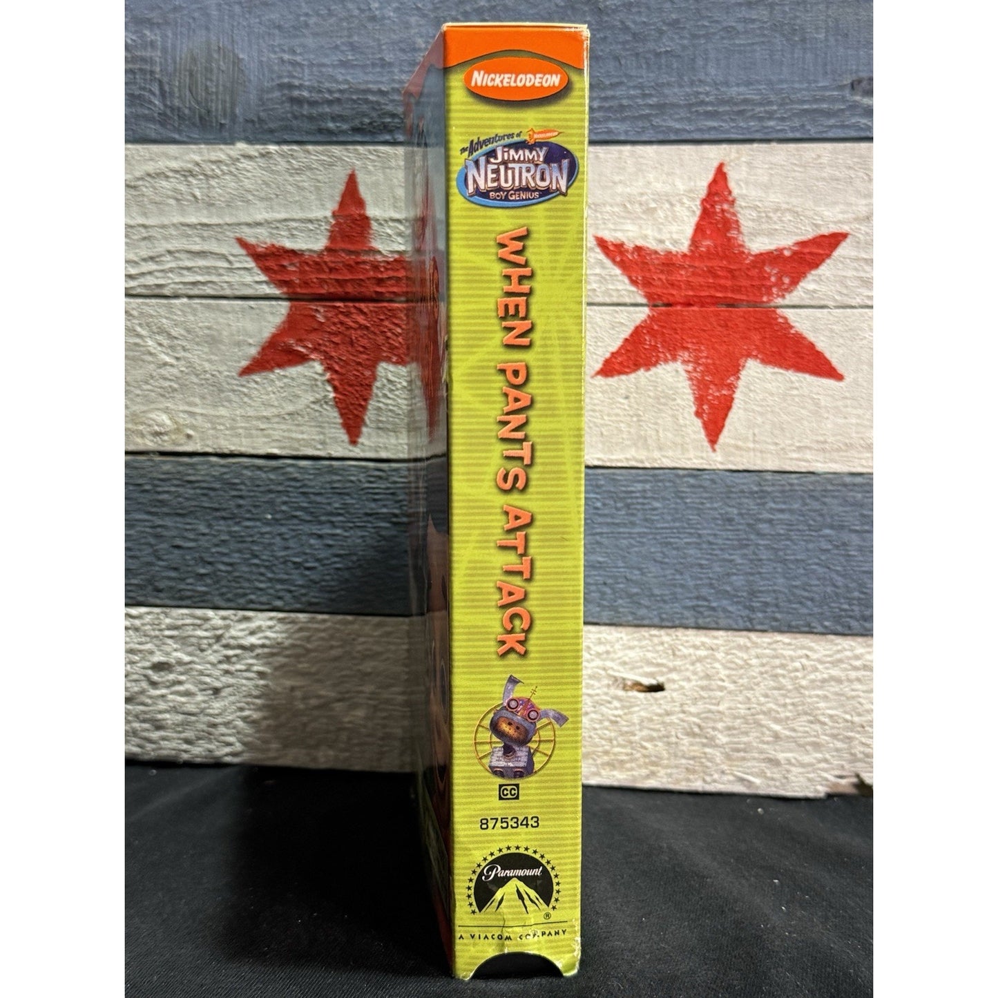 The Adventures Of Jimmy Neutron When Pants Attack - VHS Used