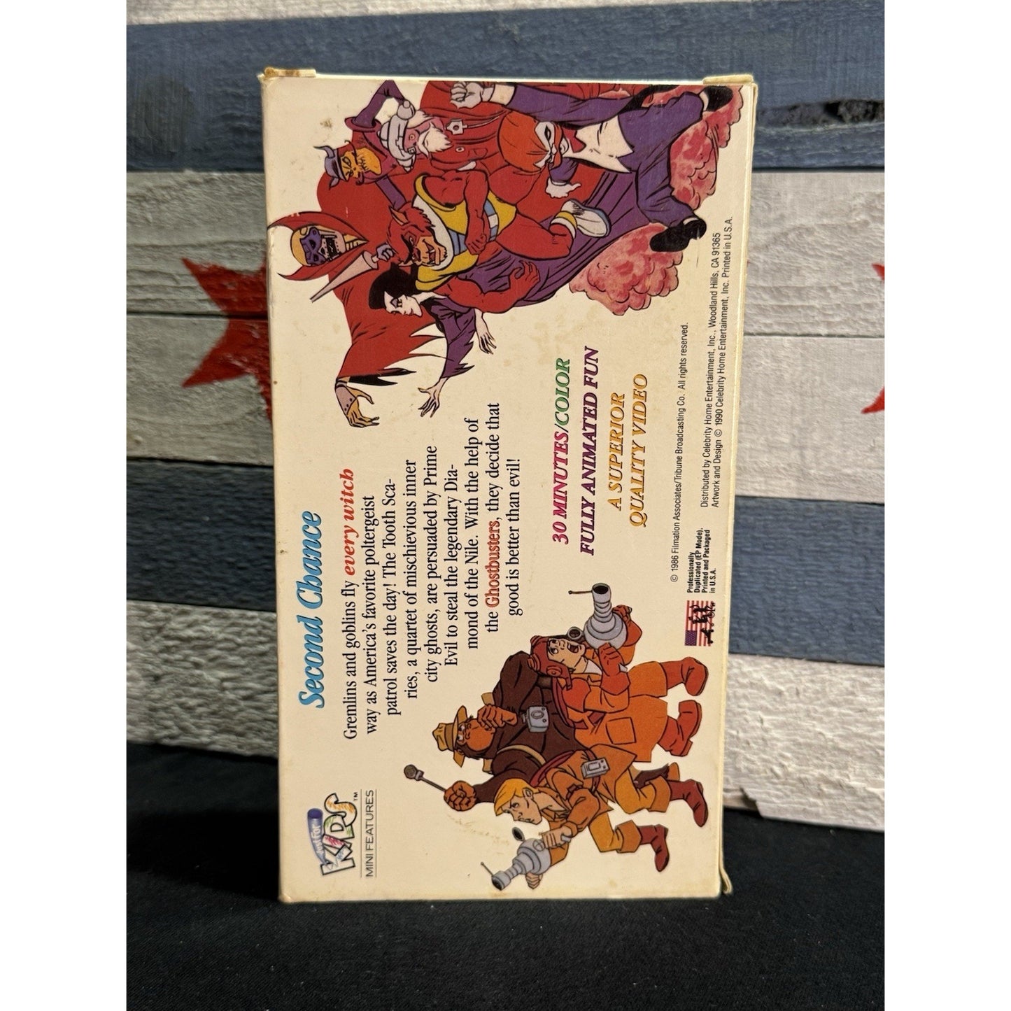 Filmation’s Ghostbusters: Second Chance - VHS Used