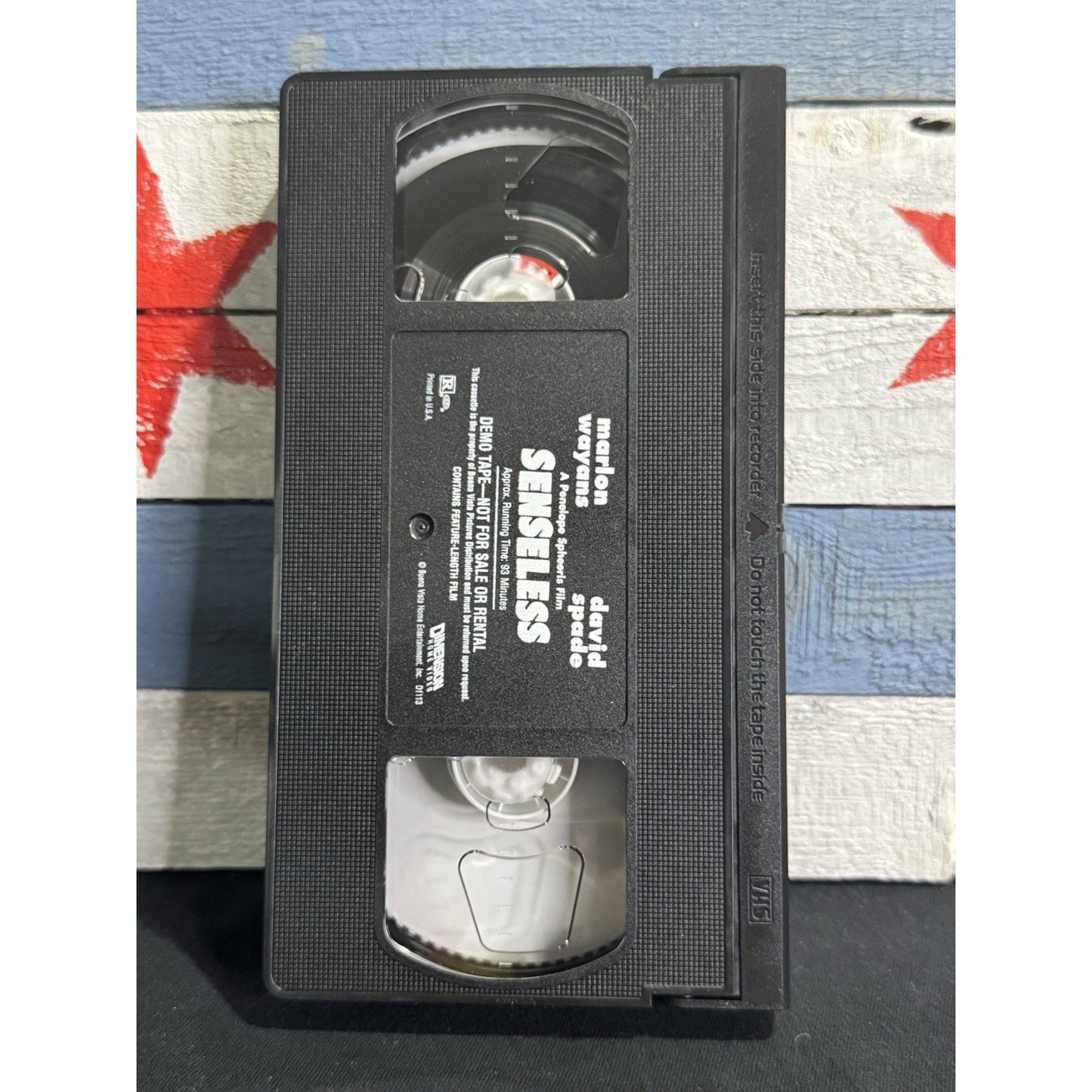 Senseless Promo Screener - VHS Used