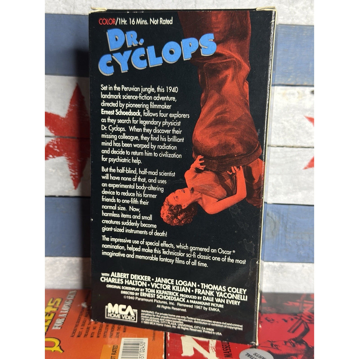 Diabolical Dr. Cyclops - VHS Used