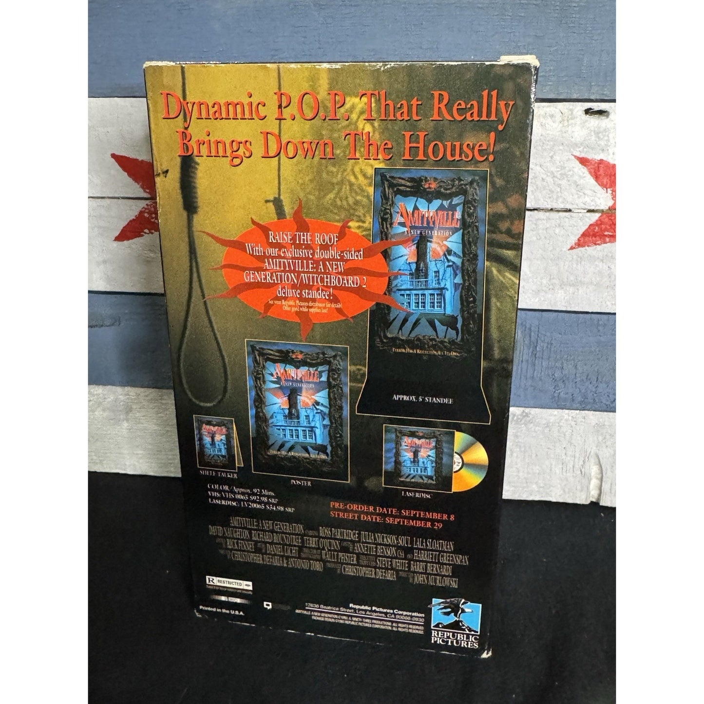 Amityville: A New Generation Promo Screener - VHS Used