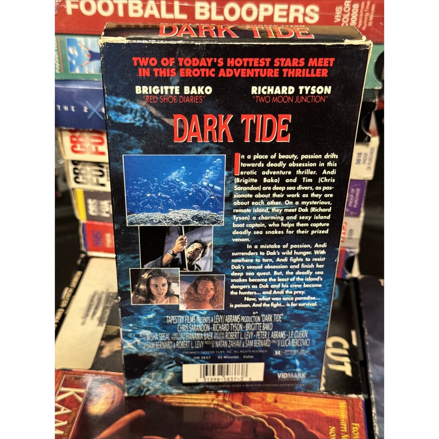 Dark Tide - VHS Used