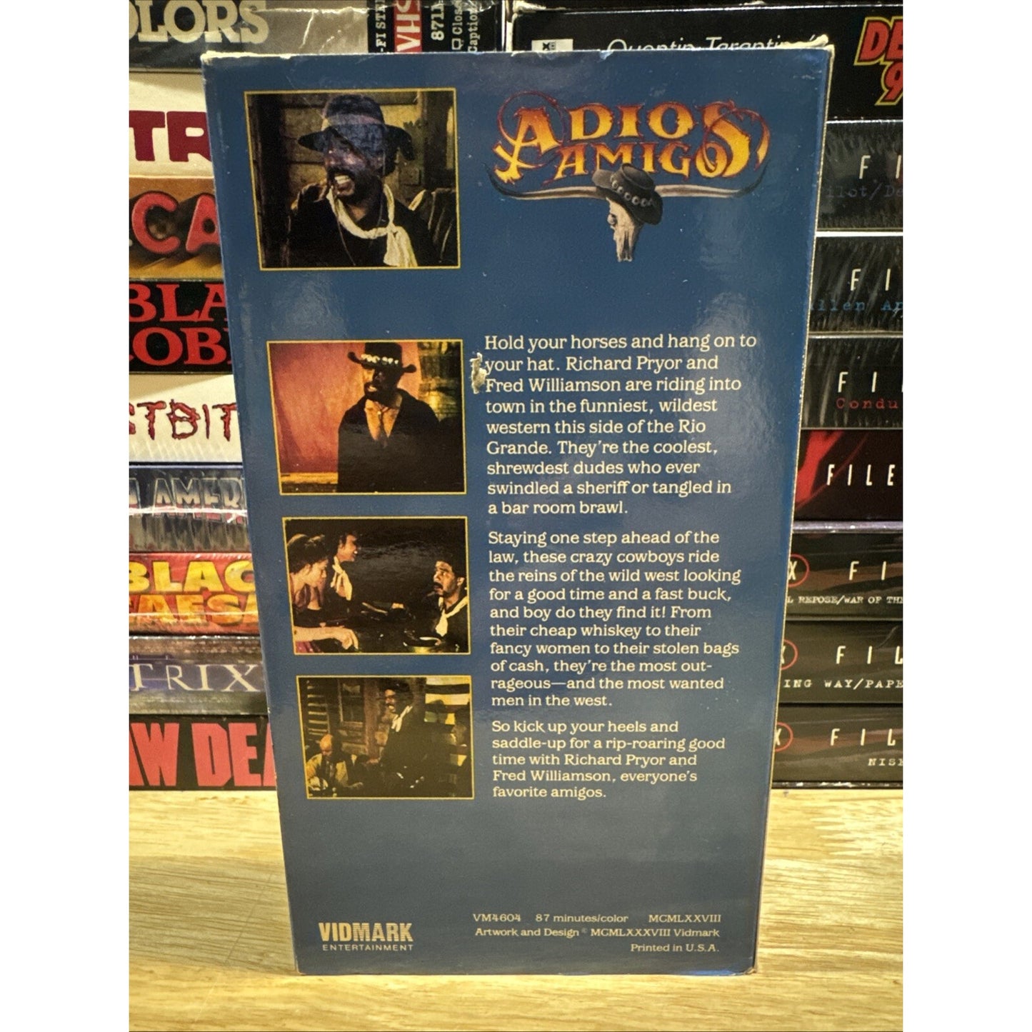 Adios Amigos VHS Used
