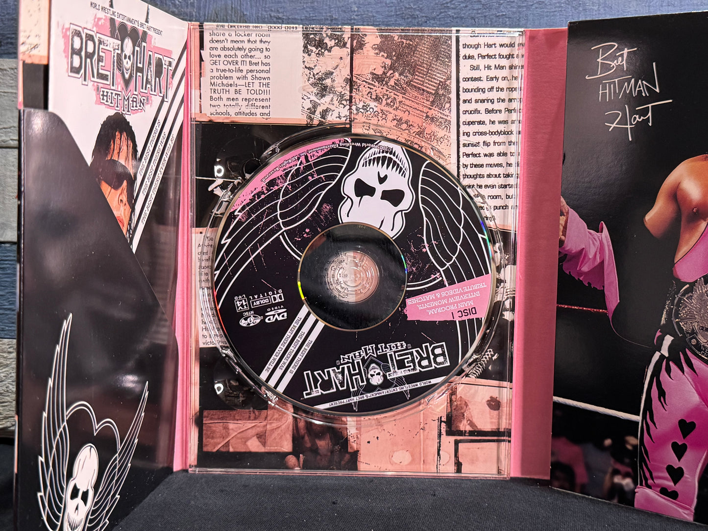 Bret “Hitman” Hart 3-Disc Set - DVD Used