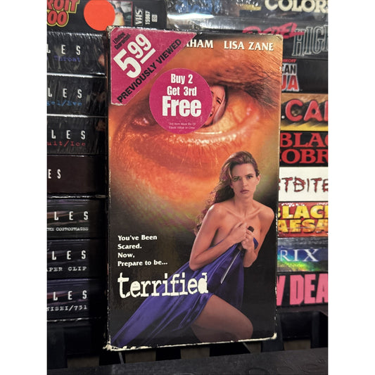 Terrified - VHS Used