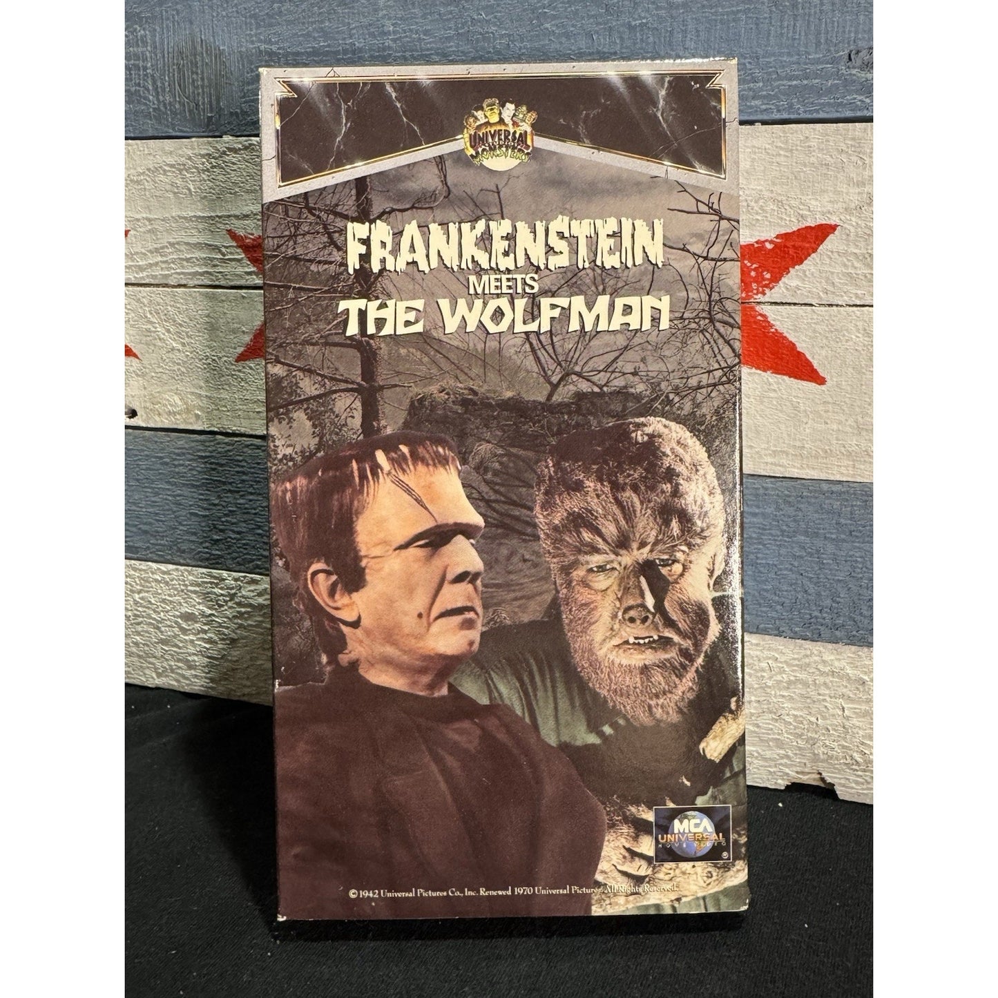 Frankenstein Meets the Wolfman - VHS Used