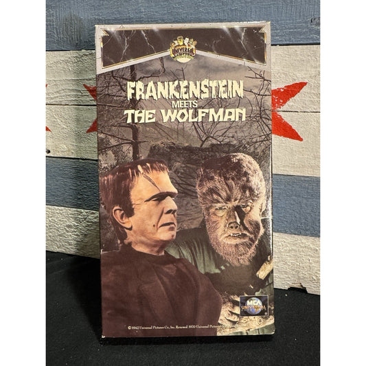 Frankenstein Meets the Wolfman - VHS Used