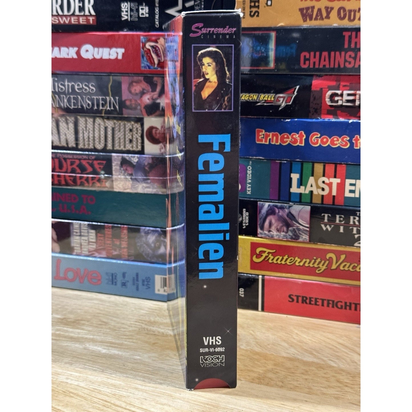 Femalien Unrated Red Tape - VHS Used