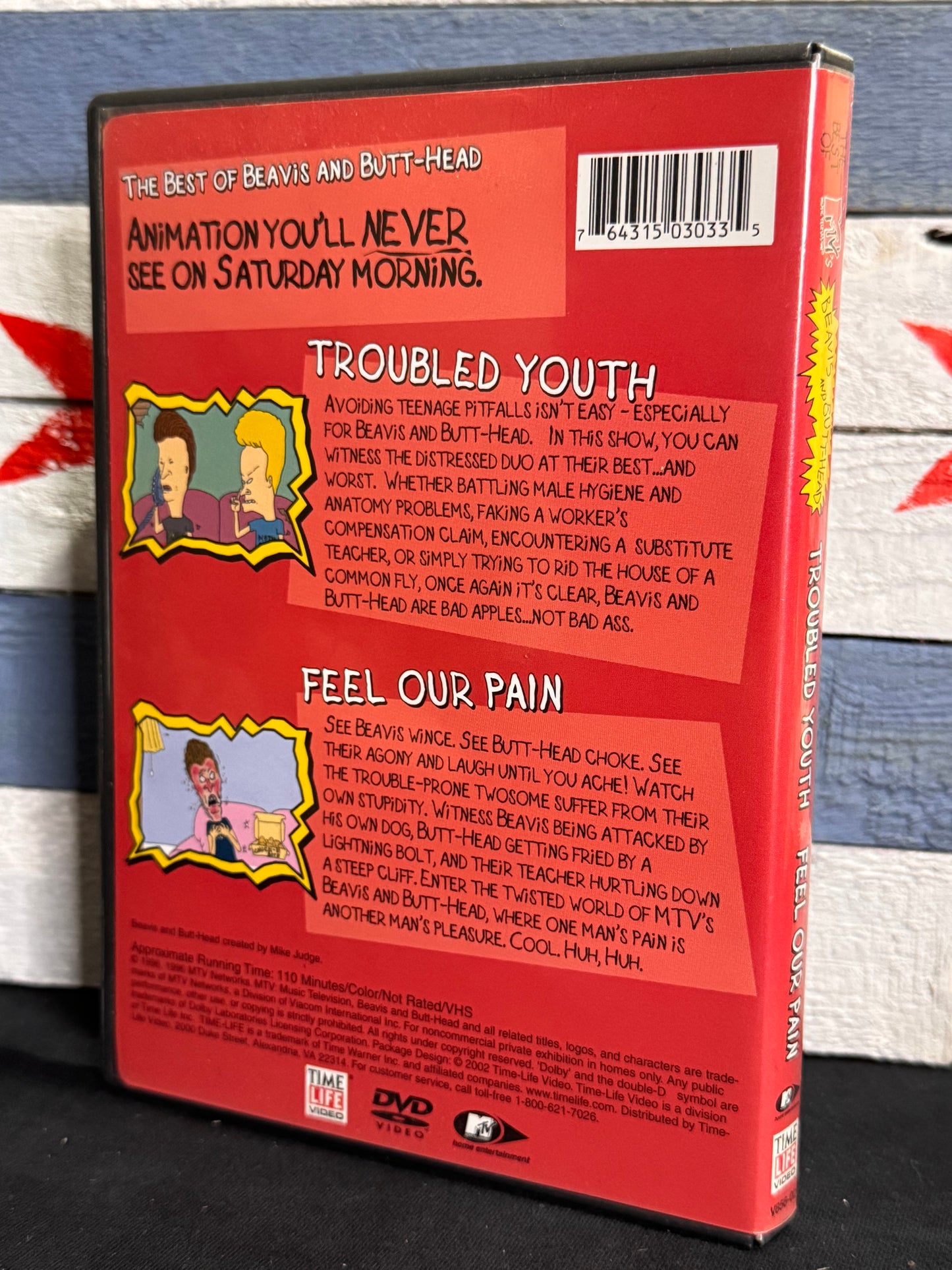 The Best of Beavis and Butthead: Troubled Youth and Feel Our Pain - DVD Used