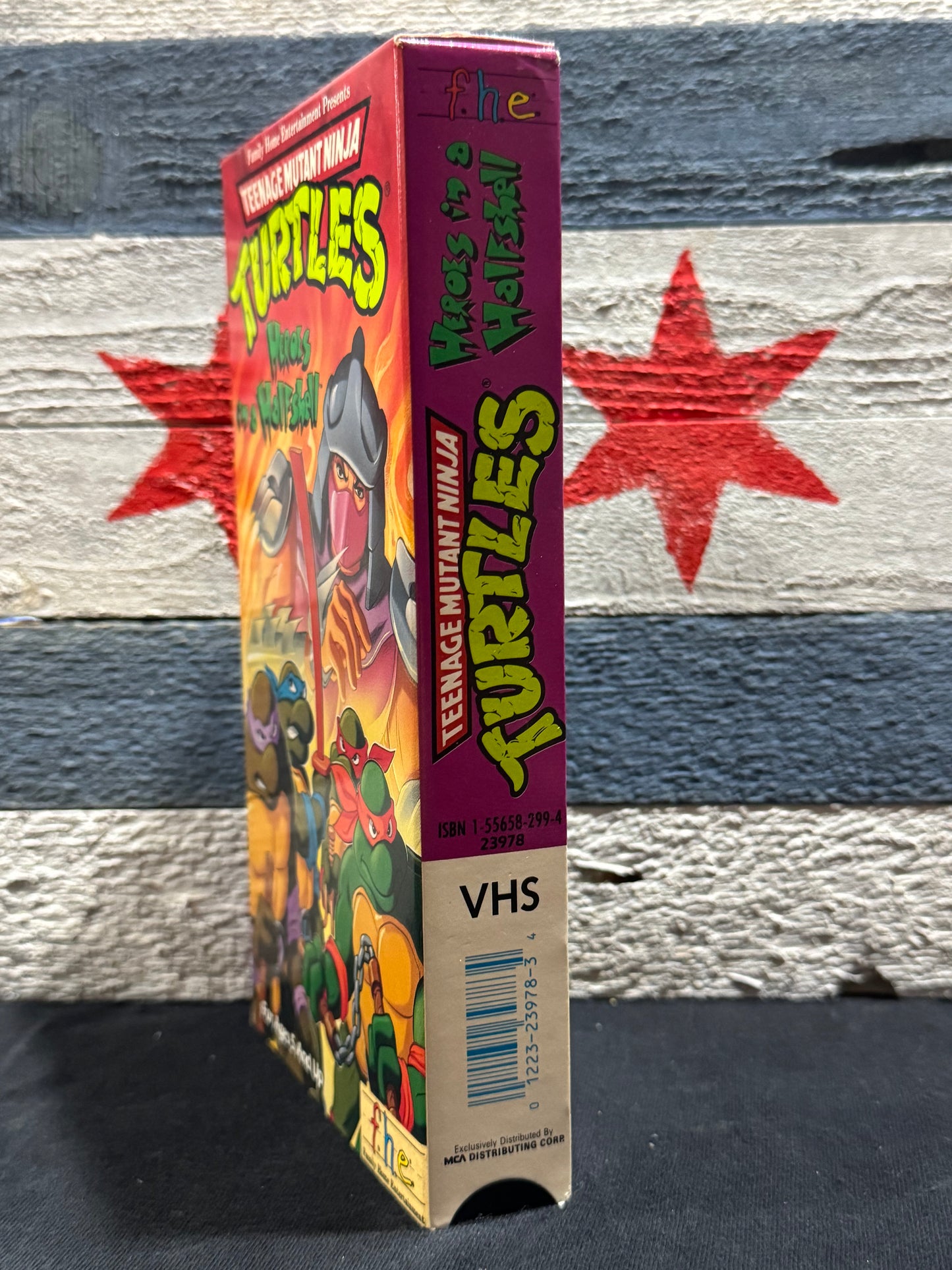 Teenage Mutant Ninja Turtles: Heroes in a Halfshell - VHS Used