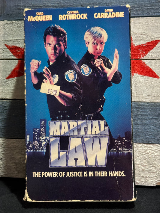 Martial Law - VHS Used