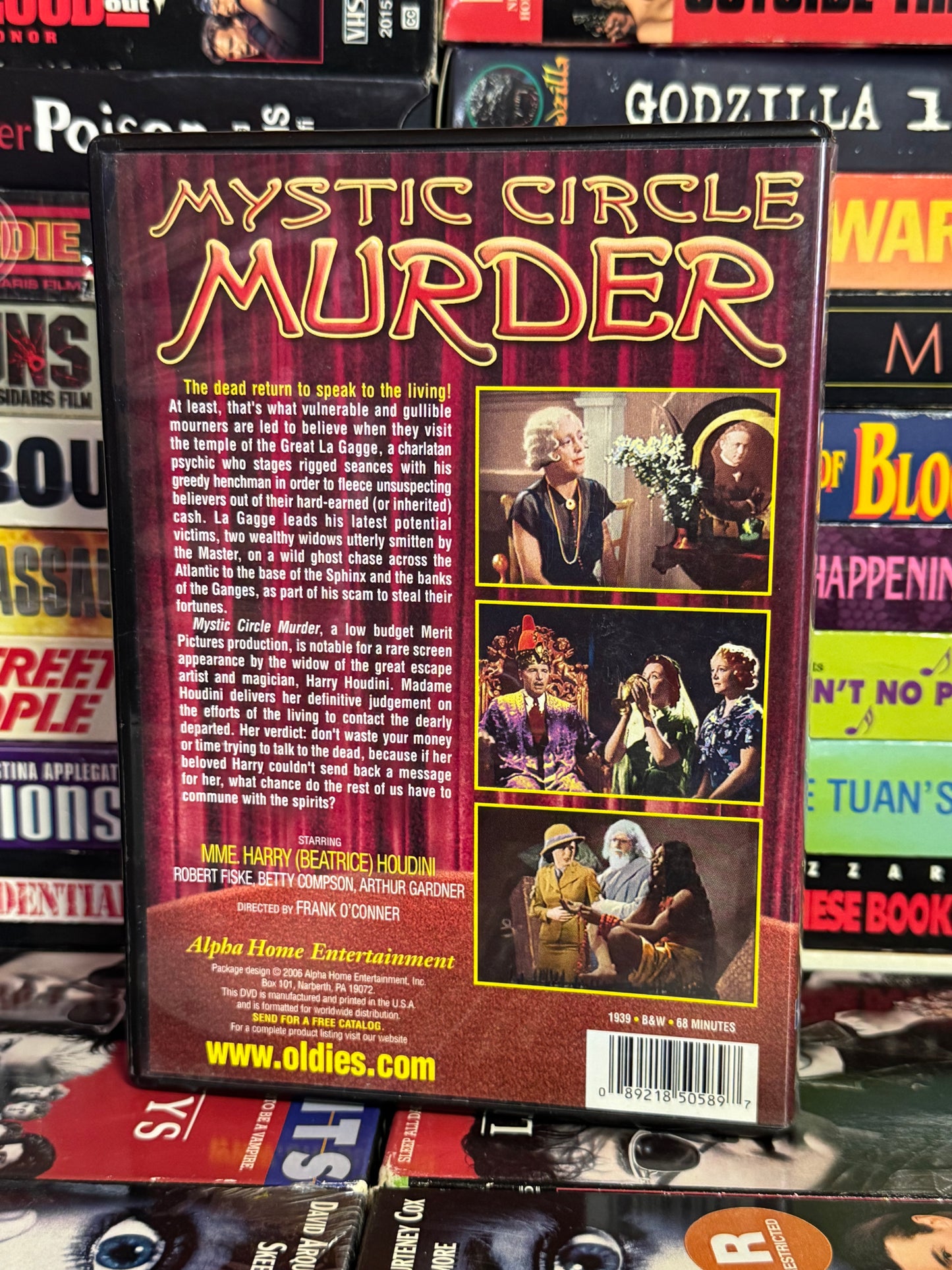The Mystic Circle Murder - DVD Used