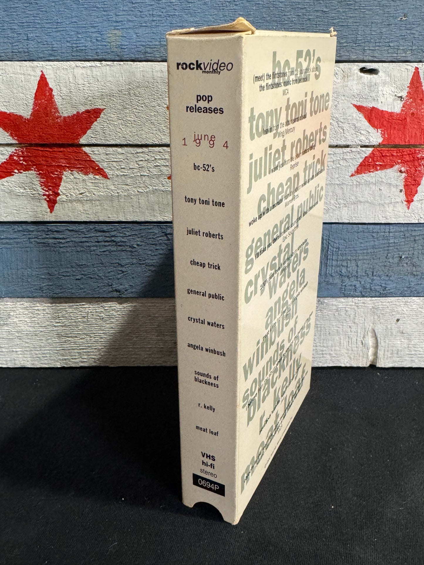 Rock Video Monthly : June 1994 - VHS Used