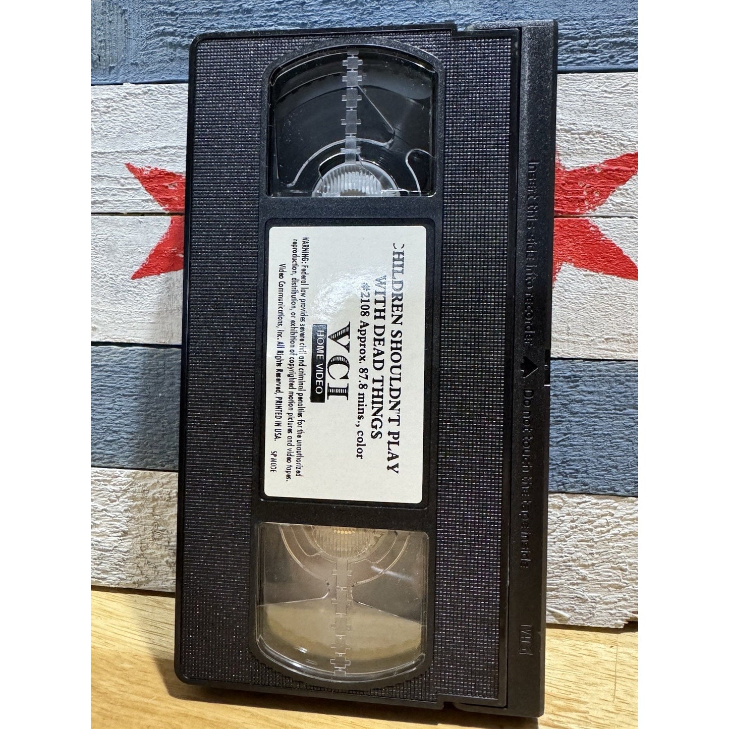 Children Shouldn't Play With Dead Things - VHS Used