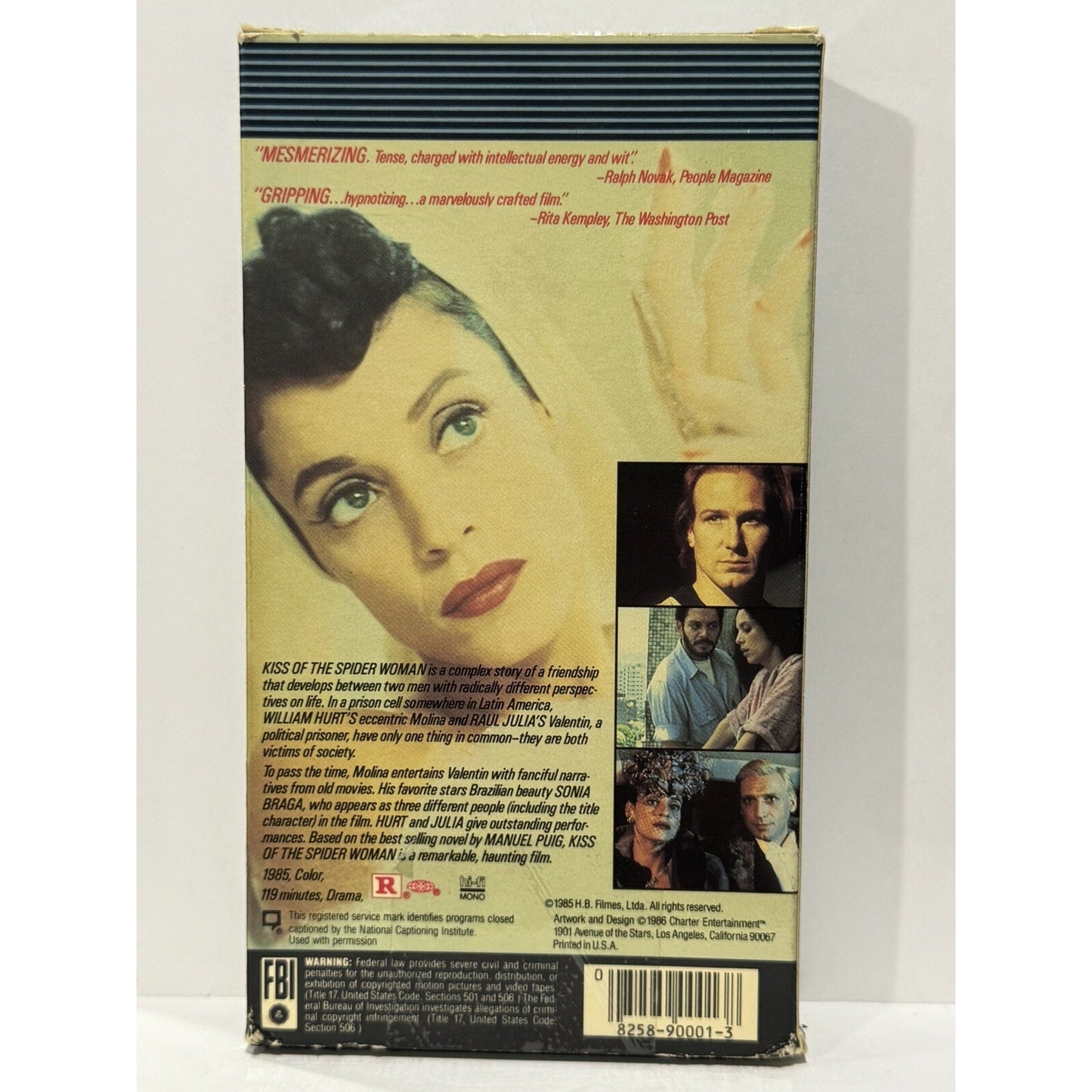 Kiss Of The Spider Woman - VHS Used