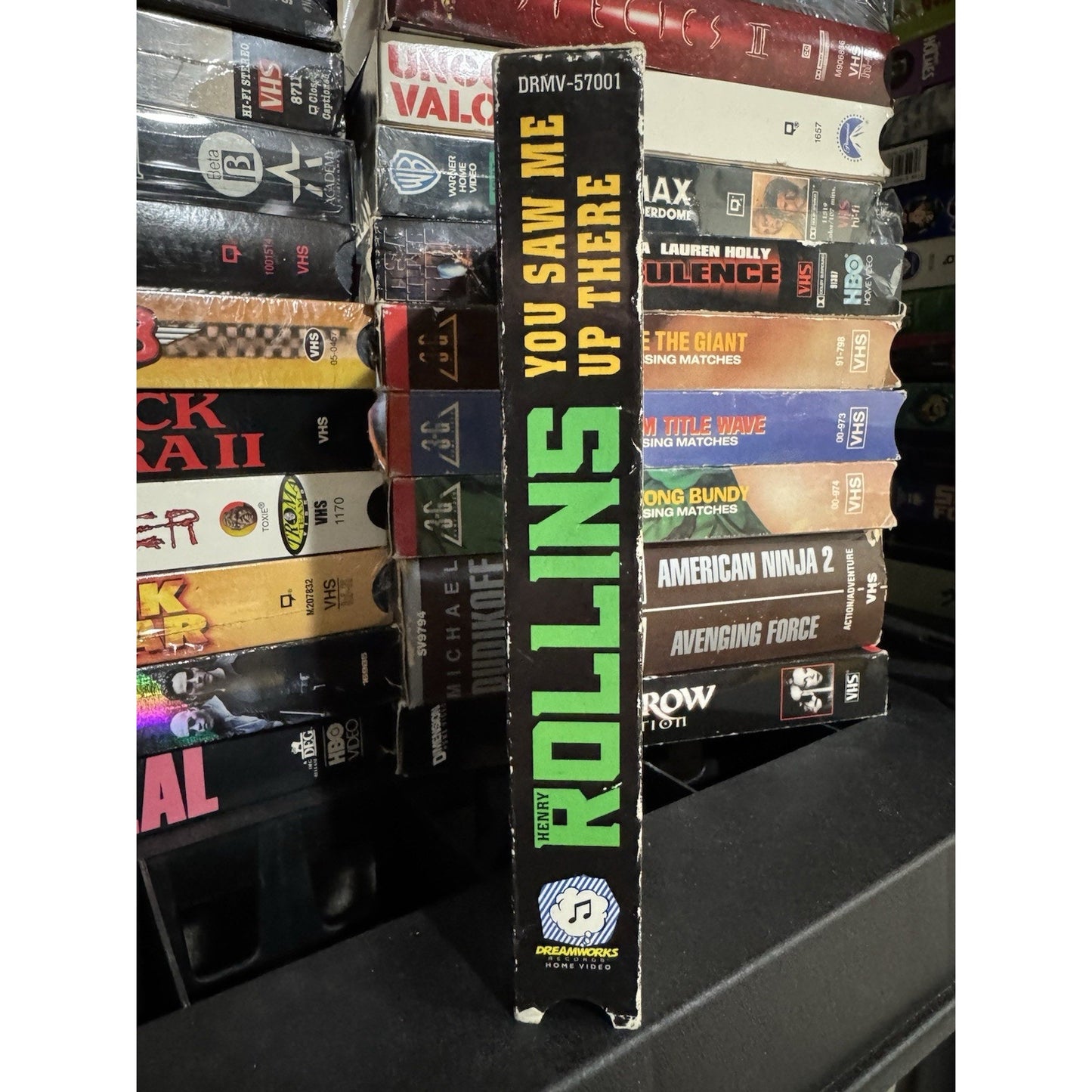 Henry Rollins, You Saw Me Up There - VHS Used