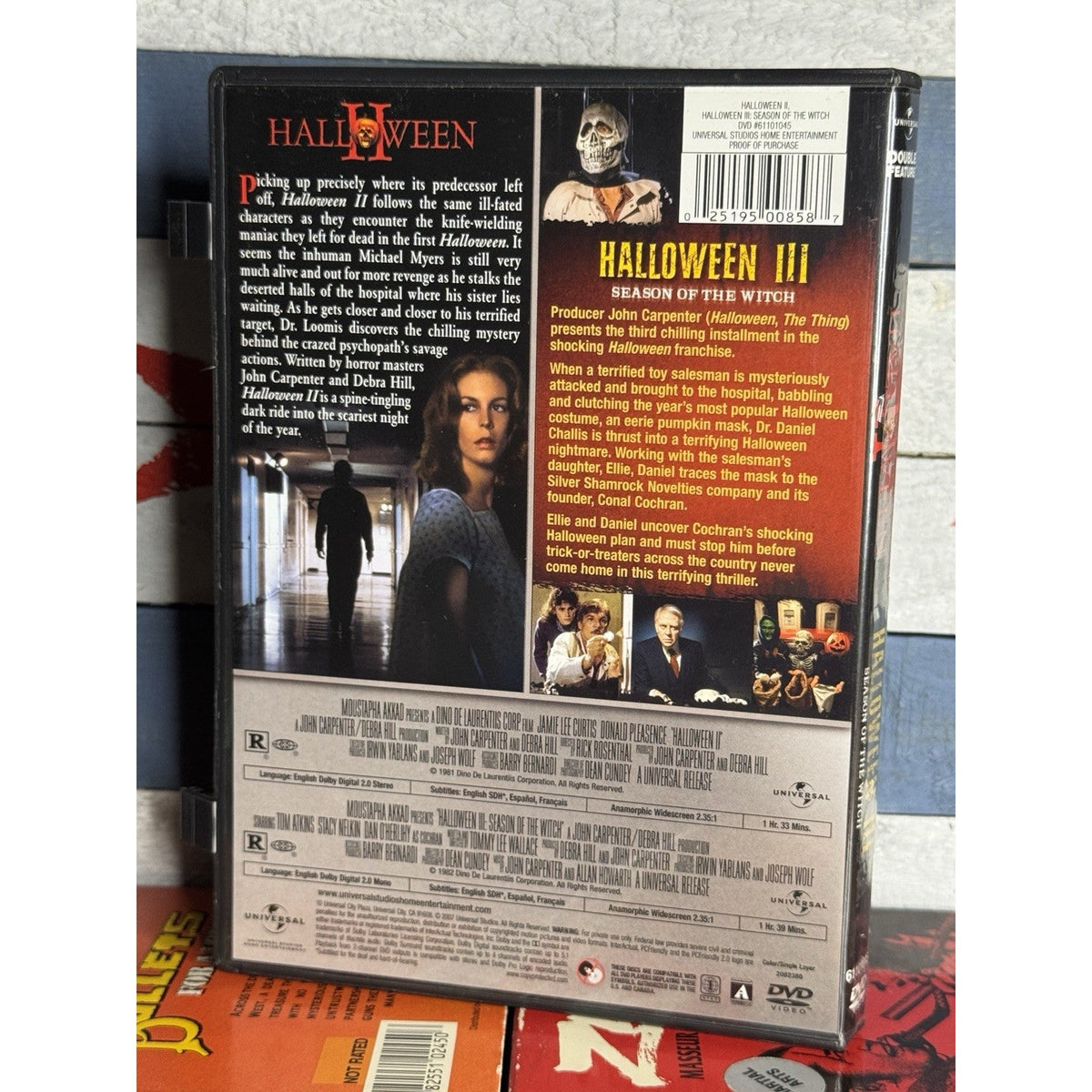 Halloween 2 and 3 Double Feature - DVD Used