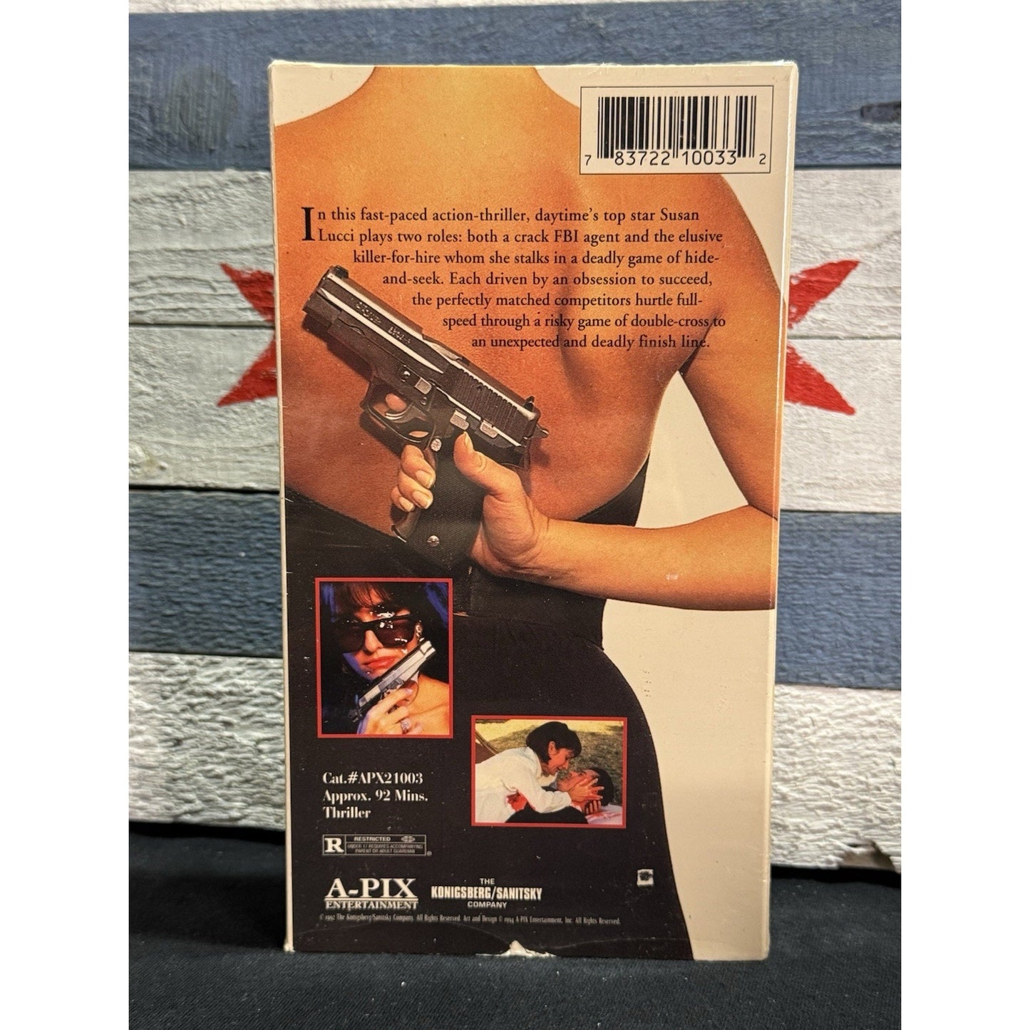Hit Woman The Double Edge - VHS Used