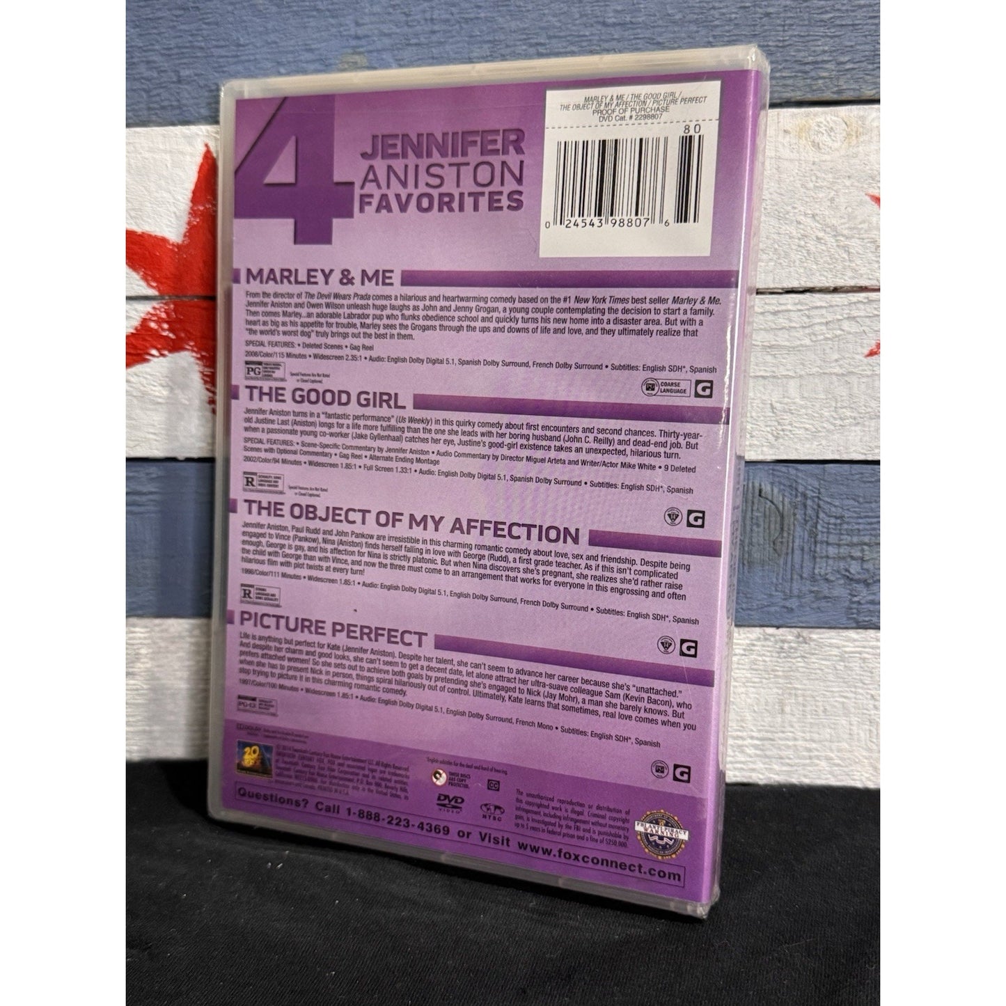 Jennifer Aniston 4 Pack - DVD