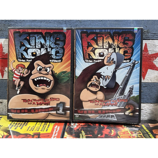 King Kong : Animated Series Volume 1 & 2 - DVD