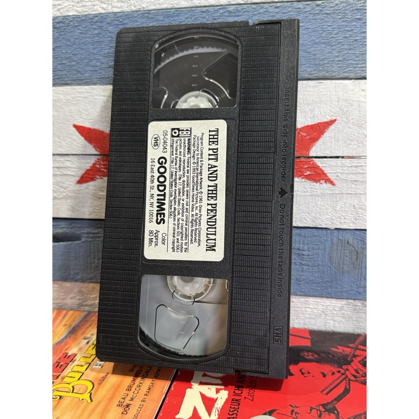 The Pit and the Pendulum - VHS Used