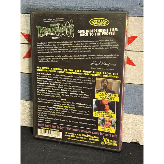 Best of TromaDance Film Festival, Vol. 1 - DVD Used