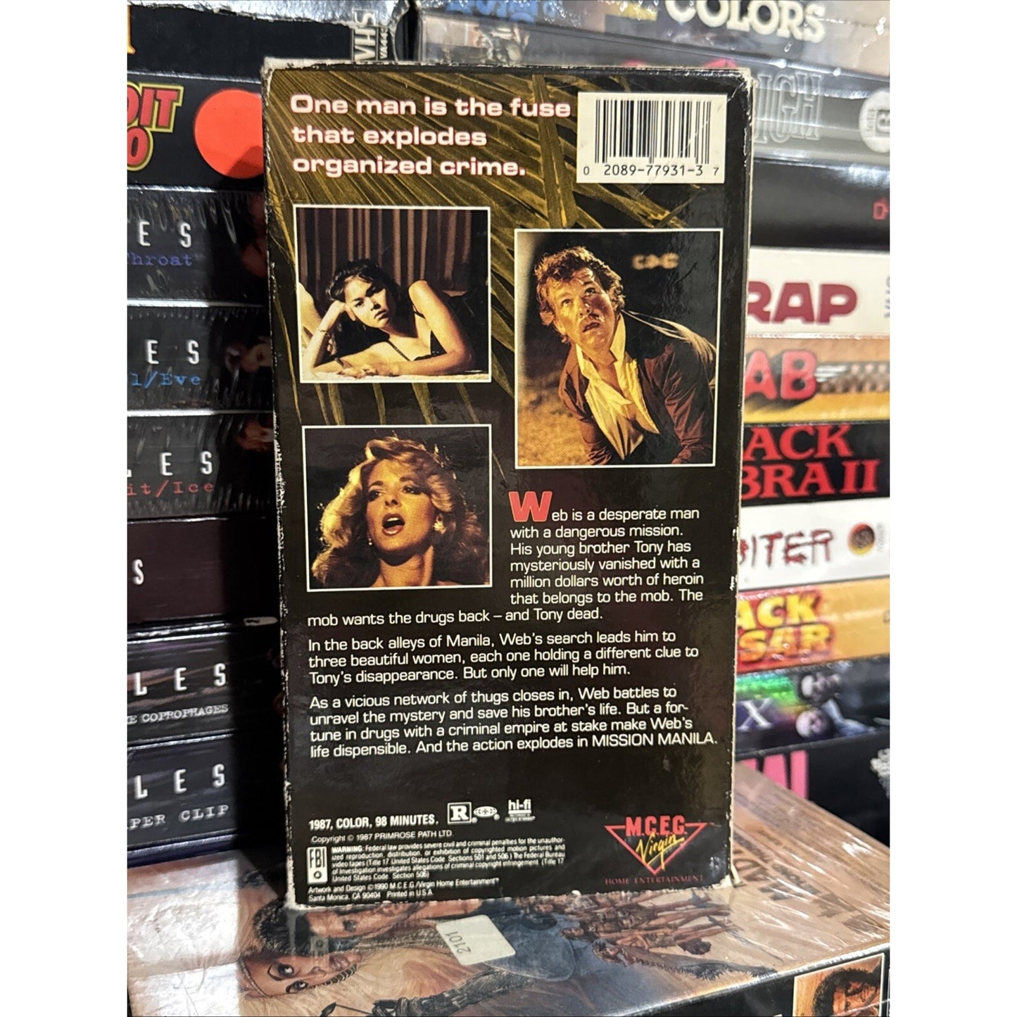 Mission Manila- VHS Used