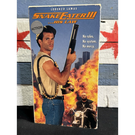 Snake Eater 3 : His Law - VHS Used