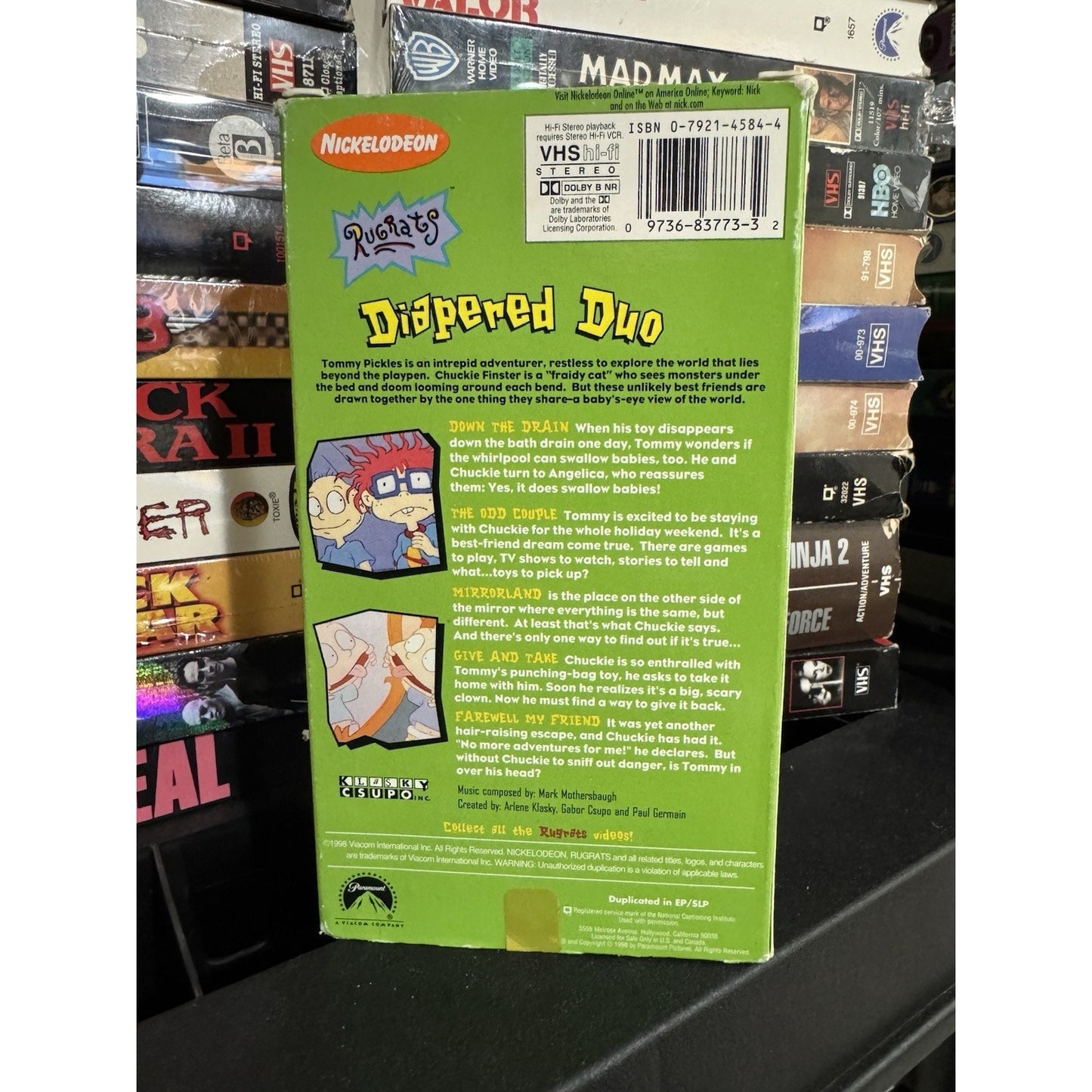 Rugrats: Diapered Duo - VHS Used