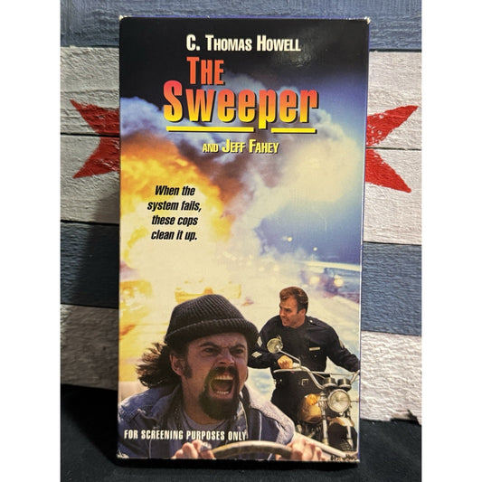 The Sweeper Promo Screener - VHS Used