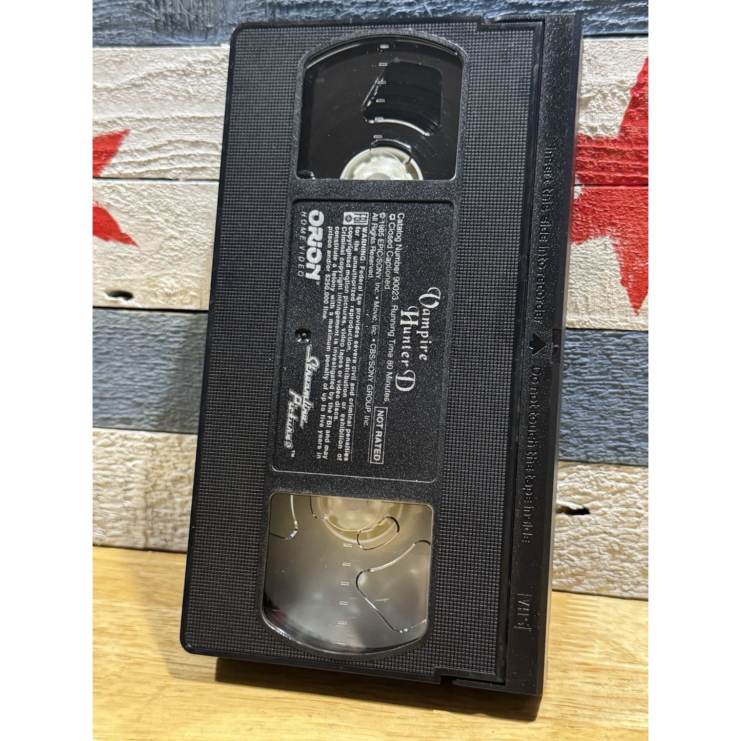 Vampire Hunter D - VHS Used