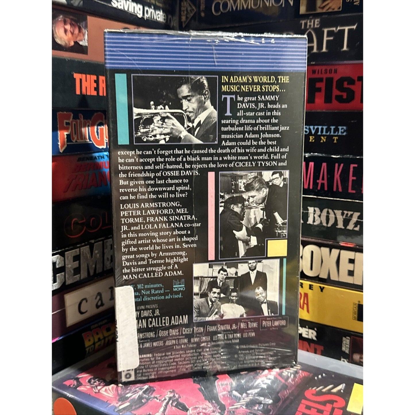 A Man Called Adam - VHS Used