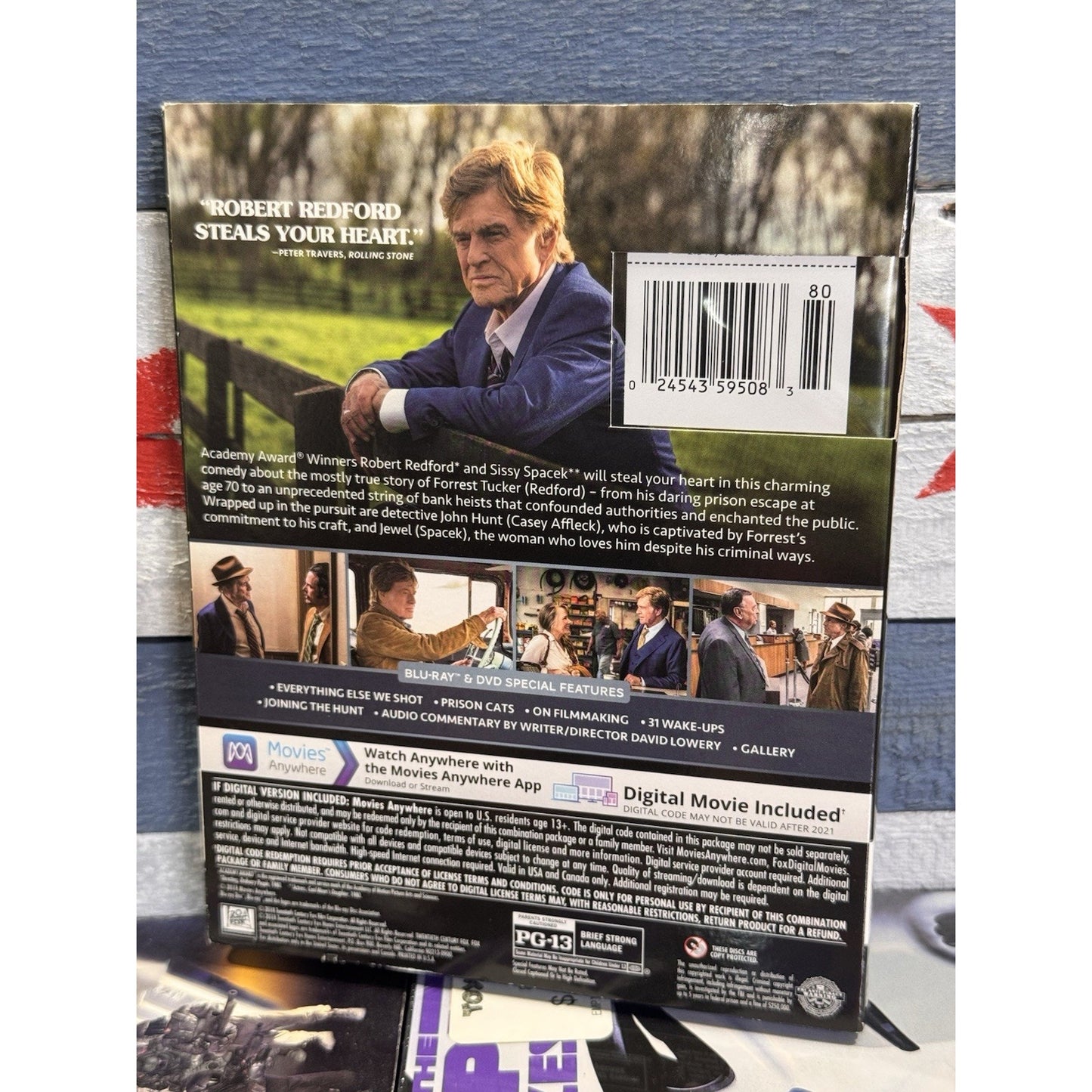 The Old Man And The Gun - Blu-Ray Used