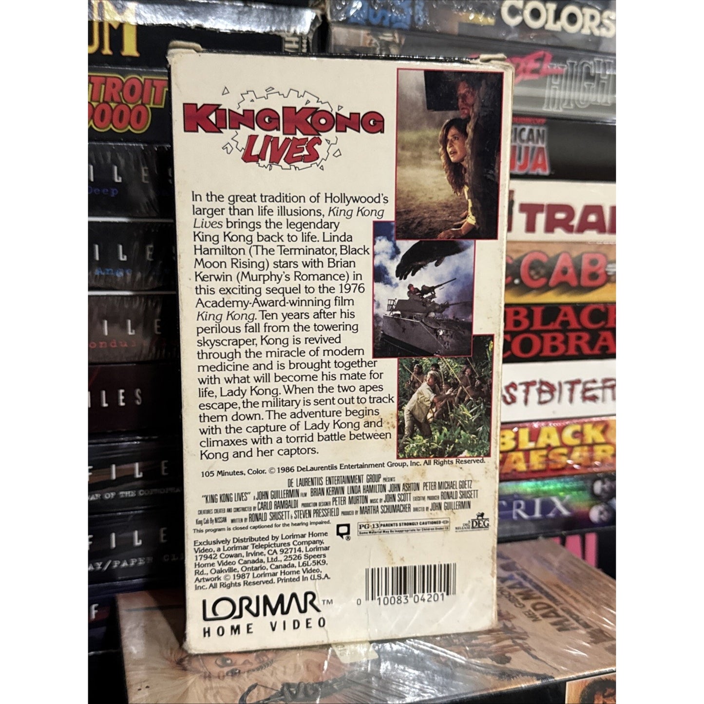 King Kong Lives - VHS Used