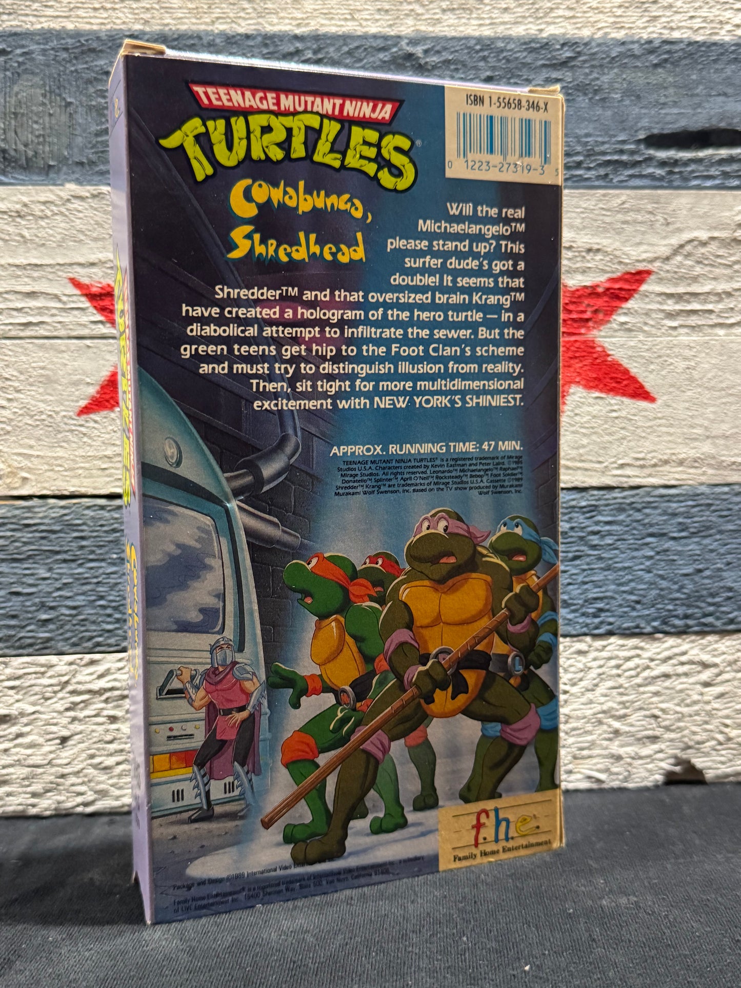 Teenage Mutant Ninja Turtles: Cowabunga, Shredhead - VHS Used