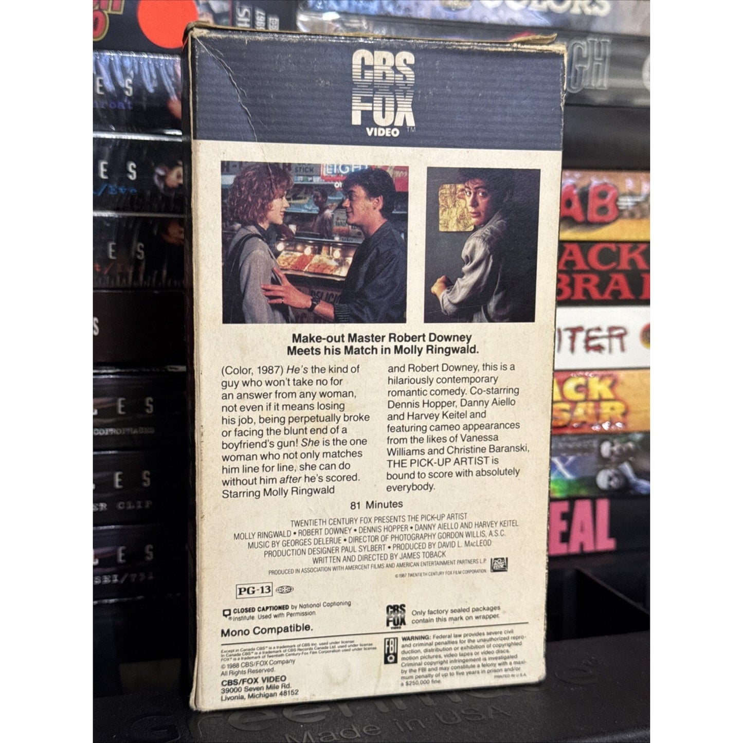 The Pick-Up Artist - VHS Used